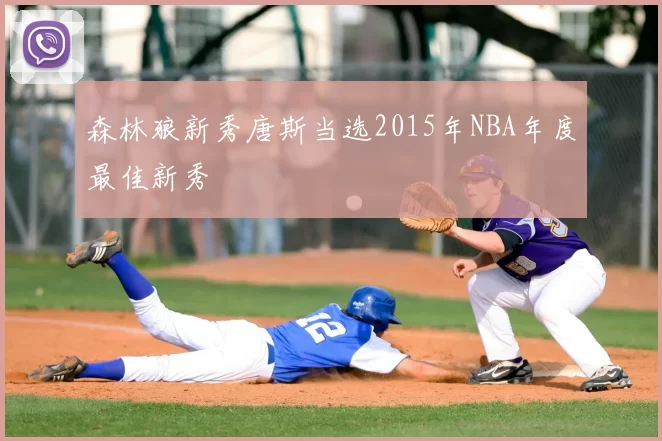 森林狼新秀唐斯当选2015年NBA年度最佳新秀